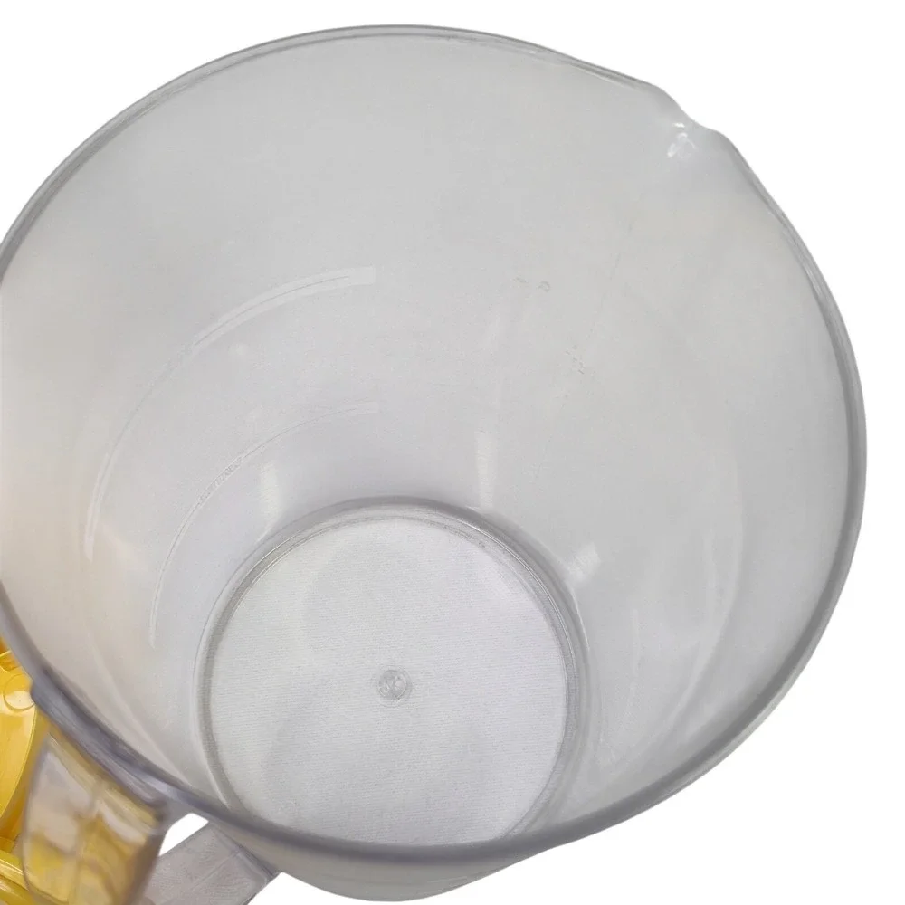 Mr. Coffee Iced Tea Maker TM1S White Yellow 2 Quart Pitcher Brewing System